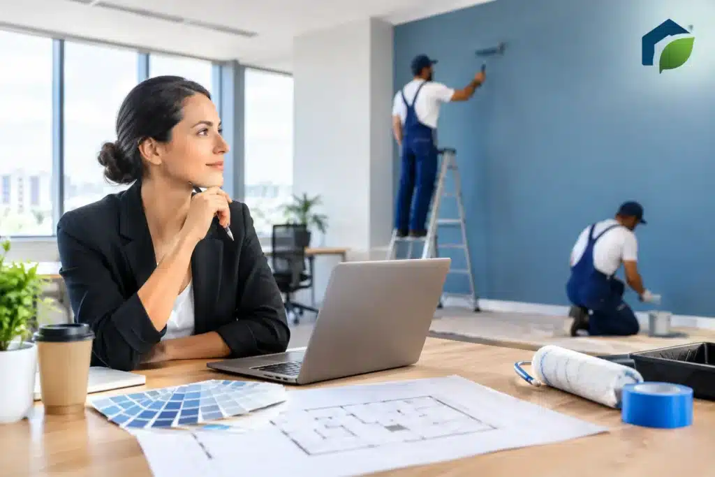 How to Plan Office Repaint Without Disruption