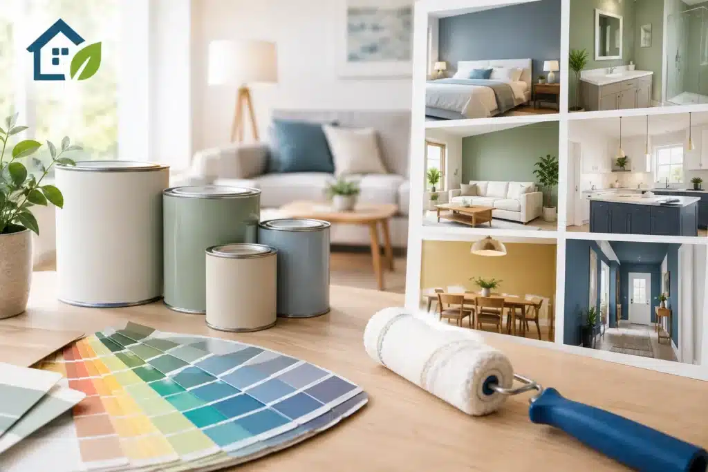 Paint Finish Selection for Every Room at Home