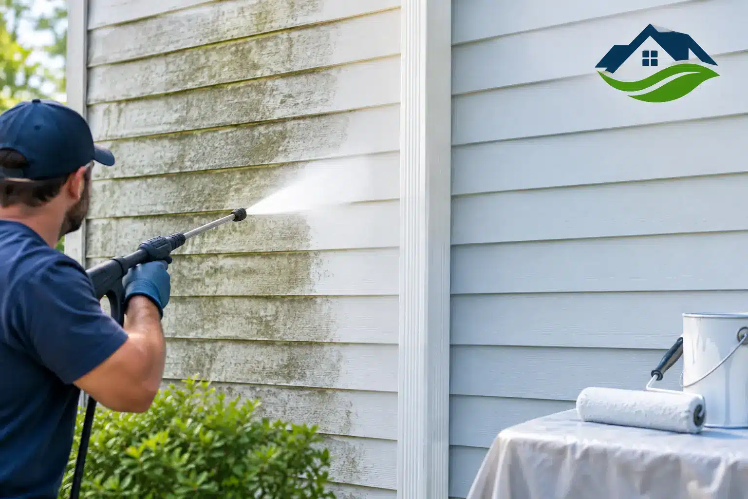 Why Power Washing Before Painting Matters