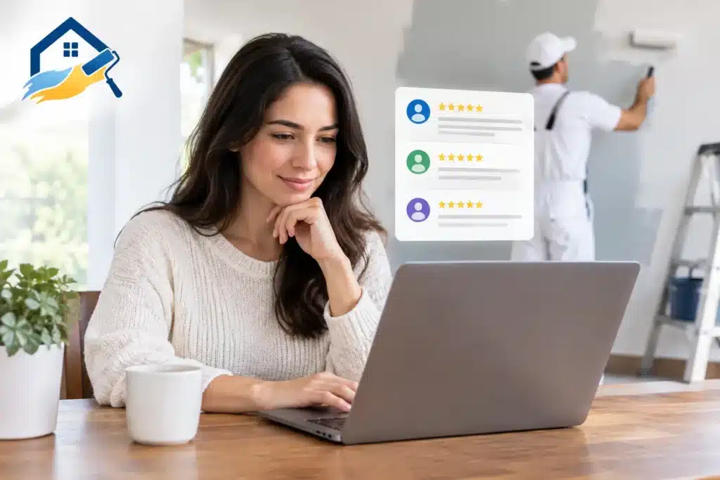 How to Read Residential Painter Reviews Carefully
