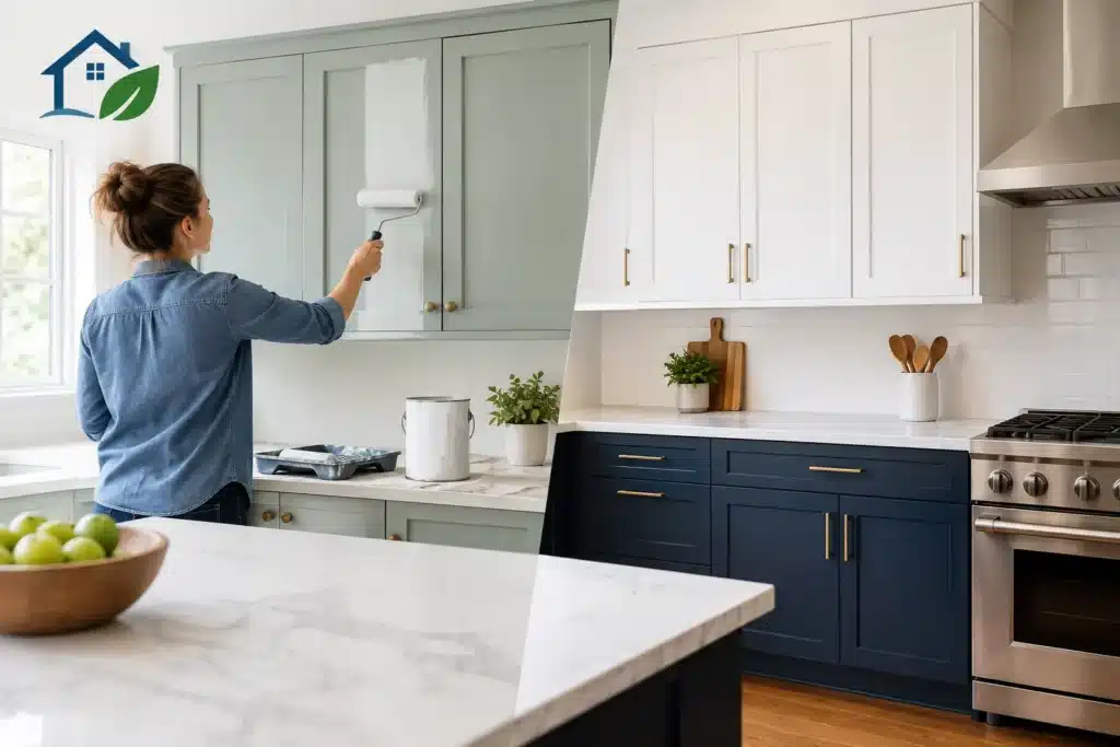 When to Repaint Cabinets and When to Replace Them